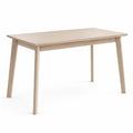 Table à manger rectangulaire en bois massif 120x75 cm