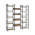 Étagères Bibliothèque Industrielle Métal Bois