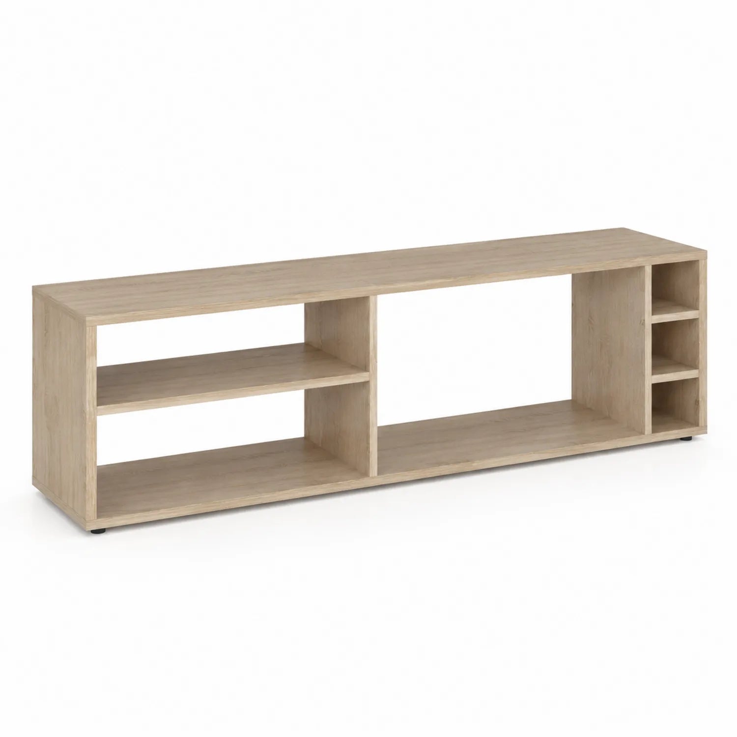 Meuble TV en bois 120x30x40 cm
