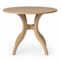 Table ronde en bois 120 cm